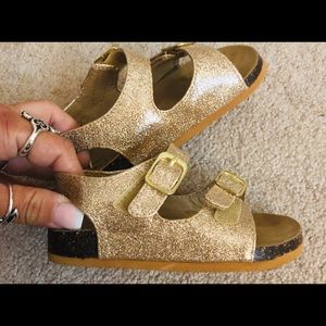 Toddler cold sparkle sandals